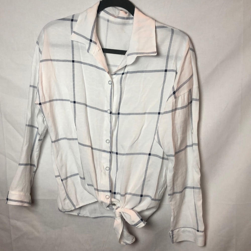 knotted blouse